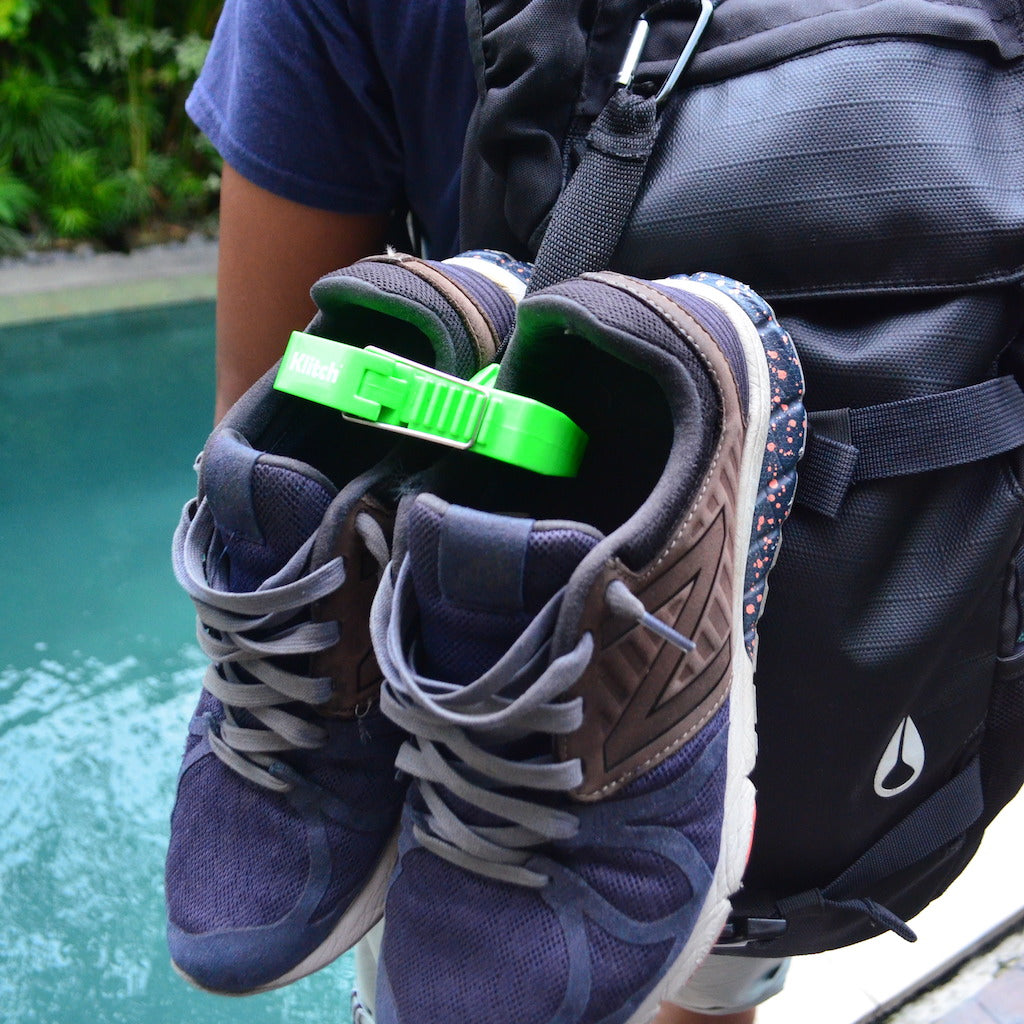 Klitch Footwear clip Neon Green Pancit Sports Singapore