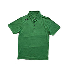 Load image into Gallery viewer, Spring Green Crestlink Golf Polo Tee