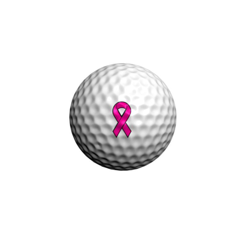 Pink ribbon golfdotz ball marker | Pancit Sports