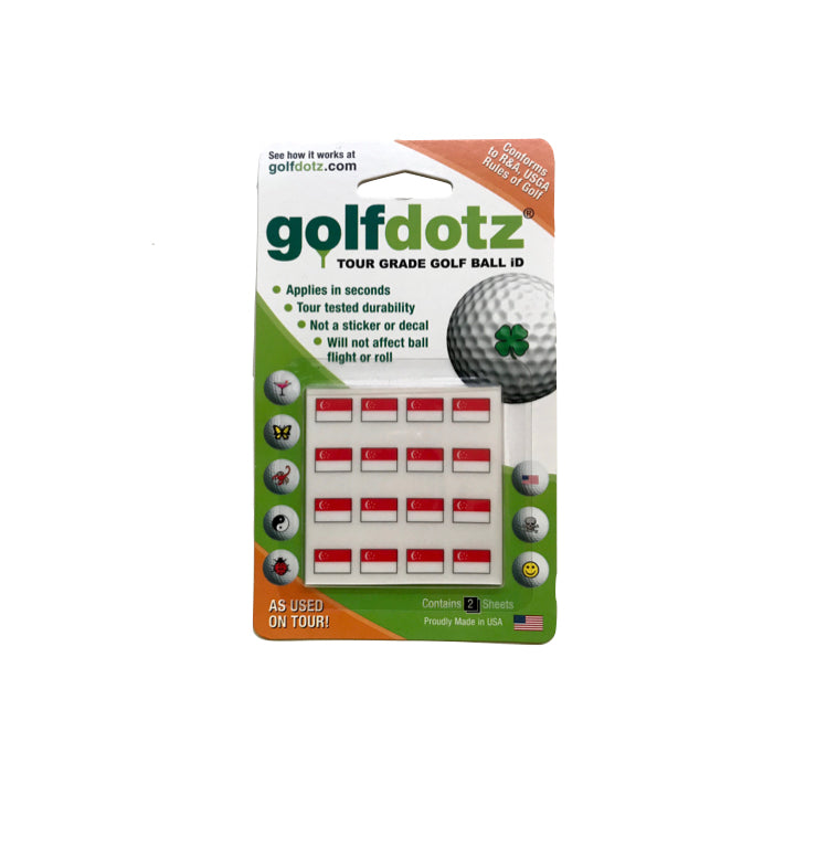 Golfdotz golf ball marker Singapore | Pancit Sports