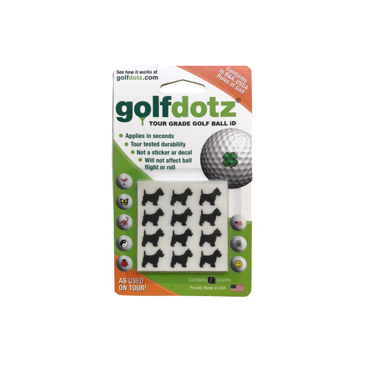 Terrier Golfdotz ball marker
